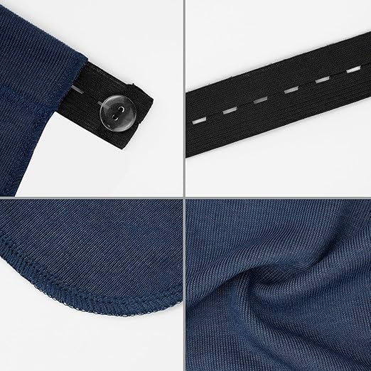 4pcs Adjustable pregnant Waistband Extenders for Jeans โ Elastic